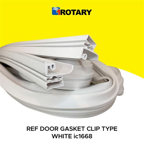 1Rotary Ref Door Gasket Clip Type White 9 24 Ft Per Length Lazada PH