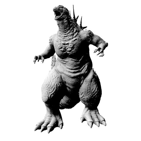 Stl File Godzilla Minus One ・3d Printing Template To Download・cults