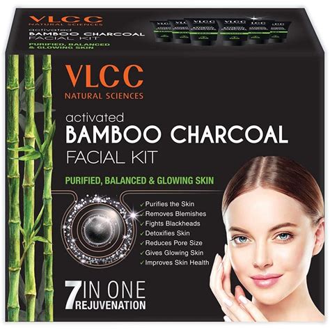 Vlcc Bamboo Charcoal Facial Kit