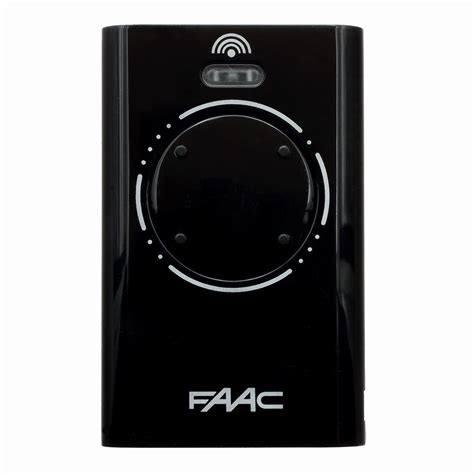 Faac Xt Slh Lr Black Remote Control Ster Tronic