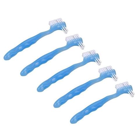 KIMISS Brosse pour prothèses dentaires 5pcs ensemble de brosses pour