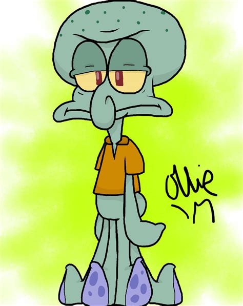 Squidward (SpongeBob SquarePants Fanart) by SodiiumArt on DeviantArt