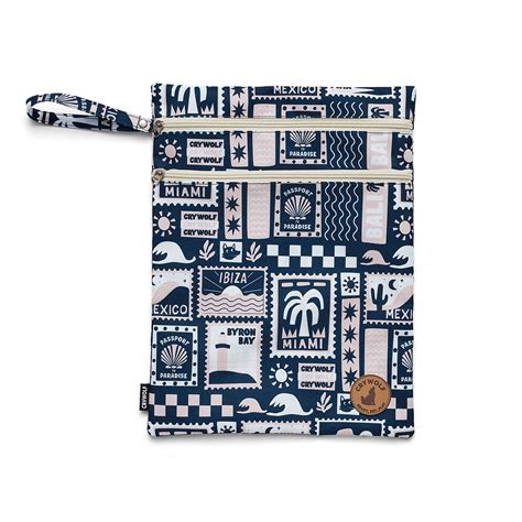 Crywolf Wet Bag Blush Postcards