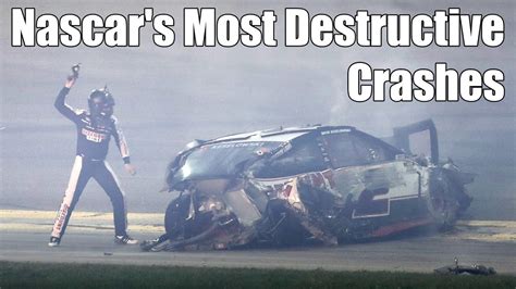 Nascar S Most Destructive Crashes YouTube