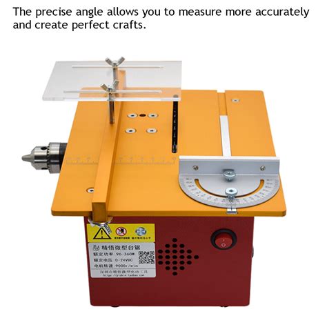 Mini Table Saw Circular Saw Table Miter Gauge Diy Woodworking Machines