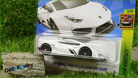 Angličák Model Autíčka Hot Wheels Autíčko LB Works Lamborghini Huracán Coupé HW EXOTICS