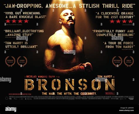 TOM HARDY POSTER, BRONSON, 2009 Stock Photo - Alamy