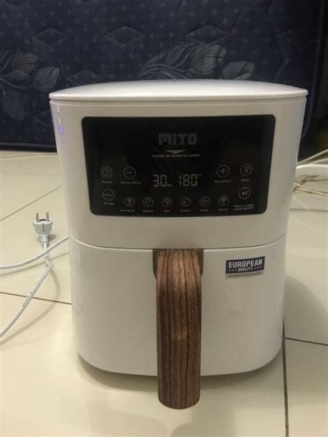 Mito Digital Air Fryer 4L AF1 Wood Series Kitchen Appliances Di