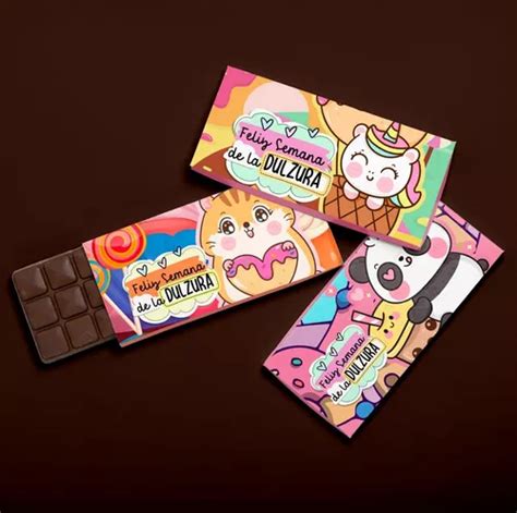 Kit Imprimible Chocolatines Semana De La Dulzura En Venta En San