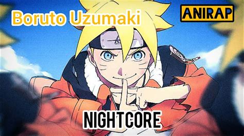 Nightcore Rap Desabafo 6 Boruto Uzumaki Eu Odeio Ser Seu Filho