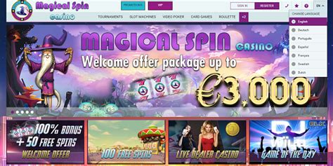 Magical Spin Online Casino Review with Bonus Offers and Ratings