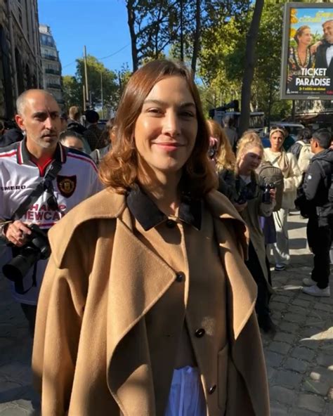 Daily Alexa Chung On Twitter Alexa Chung Attends The Loewe Show