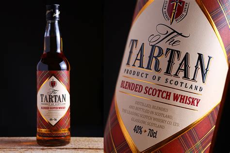 Whiskey Label Design "Tartan" :: Behance