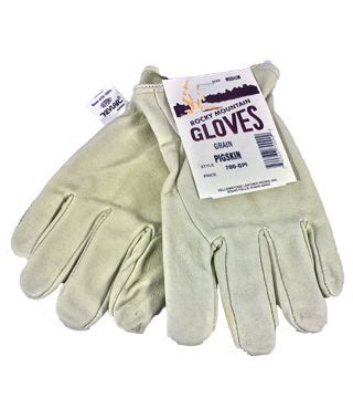 Yellowstone Pigskin Grain Gloves Size Large Plantoutlets