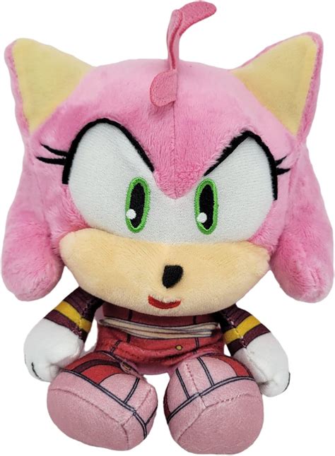 Boom Sonic The Hedgehog Amy Rose Big Head Plush 65 Doll Toy Amazon