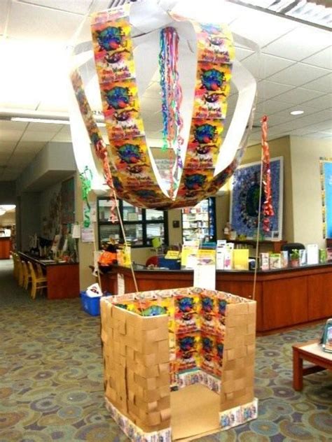 Hot Air Balloon This Hot Air Balloon Served As A Reading Hot Air