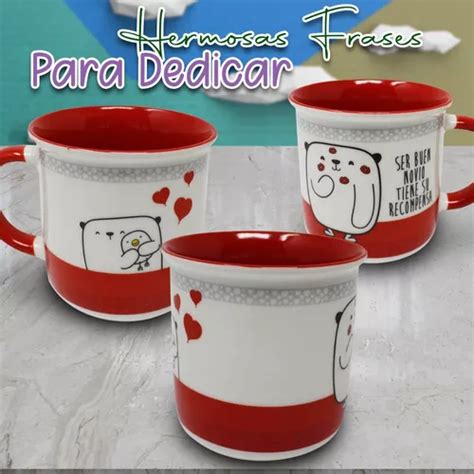 Taza Grande Para Cafe Frases Amor Porcelana Diseño 350ml Mebuscar México