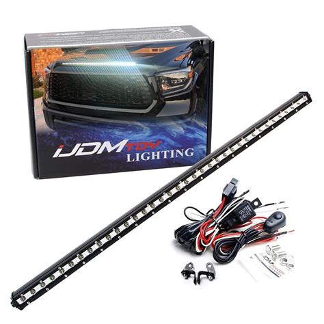 Amazon Ijdmtoy Ultra Delgado W High Power Barra De Luz Cree