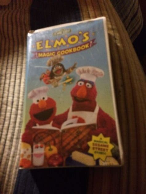 Sesame Street Elmos Magic Cookbook VHS 2001 For Sale Online EBay