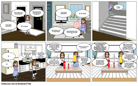 Comic Variable Assignment Storyboard Por Ccafc