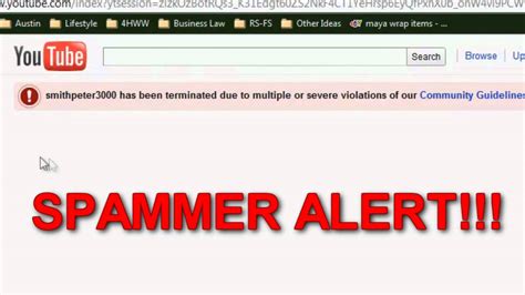 Fail Bad Youtube Spam Messages Youtube