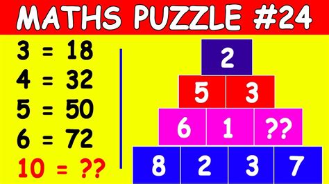 Maths Puzzle How To Solve Maths Puzzle Math Puzzles With Answer