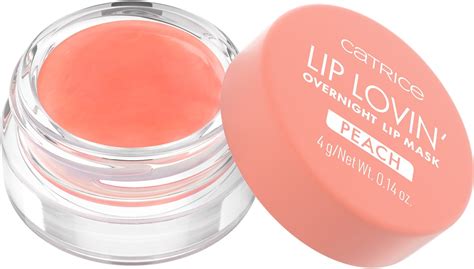 Нічна маска для губ Catrice Lip Lovin Feelin Peachy Overnight Lip