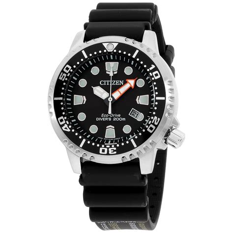 Citizen Citizen Promaster Diver 200 Meters Eco Drive Black Dial Mens Watch Bn0150 28e