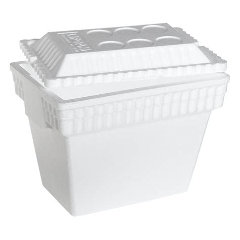 Lifoam Industries 3542 Ice Chest With Molded Handle 30 Qt Styrofoam