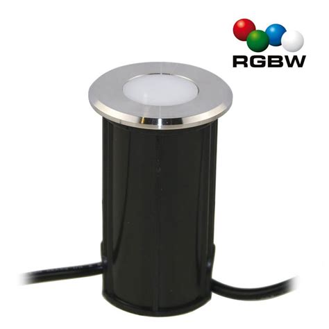 Well Lights Gartus Led Recessed Floor Luminaire Callis Rgb Warm