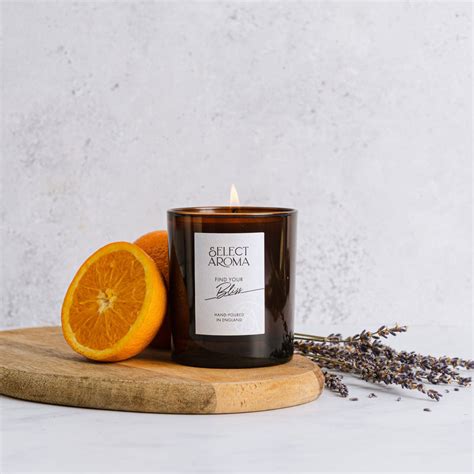 Bliss Soy And Coconut Wax Luxury Natural Aromatherapy Candle Select Aroma