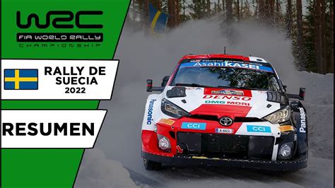 Rovanper Gana Resumen Suecia Wrc Youtube