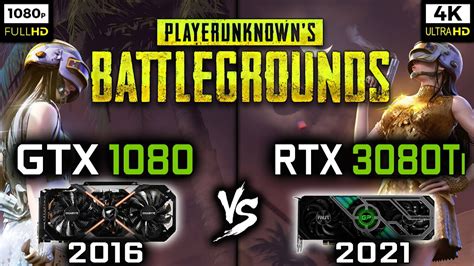 Gtx Vs Rtx Ti In Playerunknown S Battlegrounds Pubg P