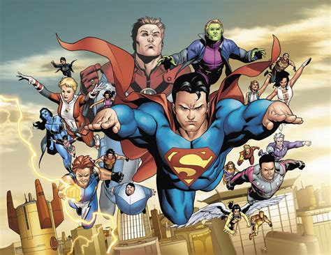 Legion Of Super Heroes Wallpaper and Background Image | 1349x1044 | ID ...