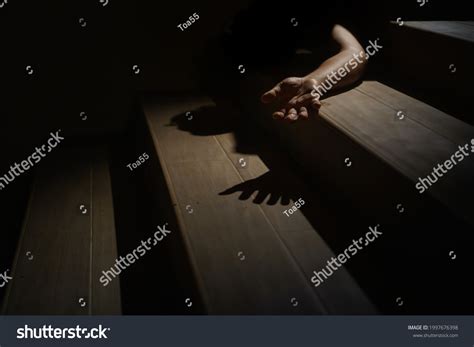 Senior Man Falling Down Stair By Stock Photo 1997676398 Shutterstock