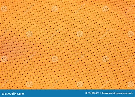 Detailed Woven Fabric Texture Of Light Orange Textile Seamless Fabric