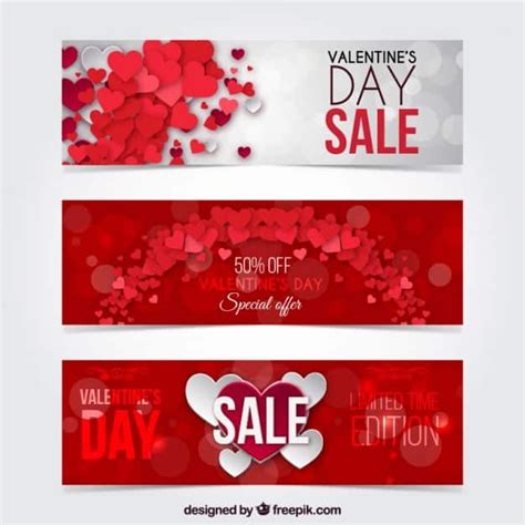 Free Valentines Day Web Banner Templates Creative Beacon