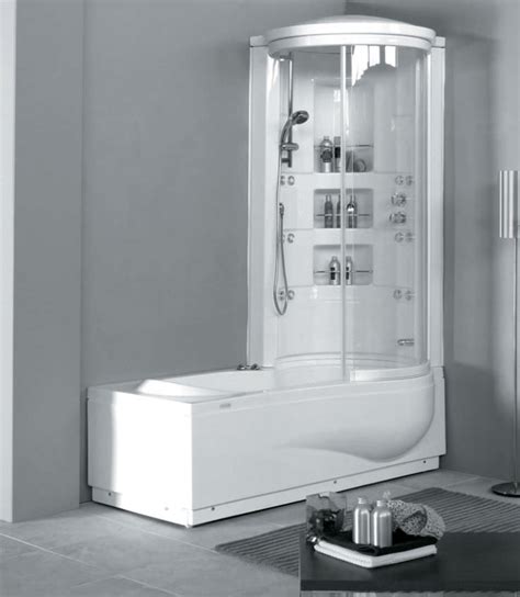 Corner Bathtub Shower Combination Star Box Colacril Built In