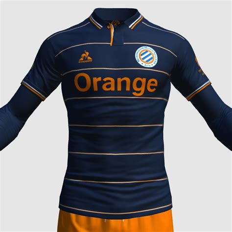 Montpellier HSC Home Kit FIFA Kit Creator Showcase