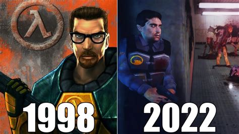 Evolution Of Half Life Games Youtube