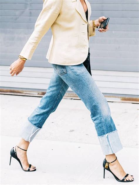 The 2 Coolest Ways To Cuff Your Jeans In 2017 Cuffed Jeans Outfit