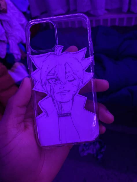 Drew a Boruto Phone Case off memory (Thoughts and Opinions?) : r/Boruto