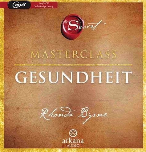 Rhonda Byrne The Secret Gesundheit Masterclass Kaufen Auf Ricardo