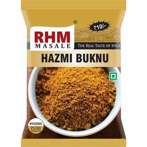 Rmh Hazmi Buknu Masala Form Fine Powder Packaging Type Packet At