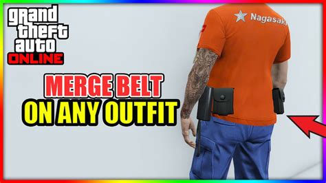 How To Merge Any Belt On Outfits In Gta Online After Patch No