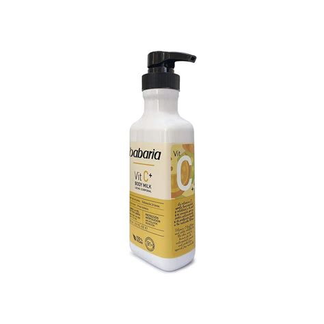 LEITE CORPORAL BABARIA VITAMINA C 500ML