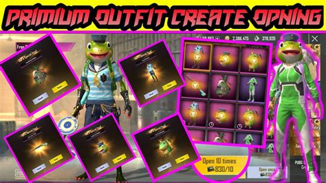 Pubg Mobile Lite New Premium Outfit Carte Opning Copen Carte Opning