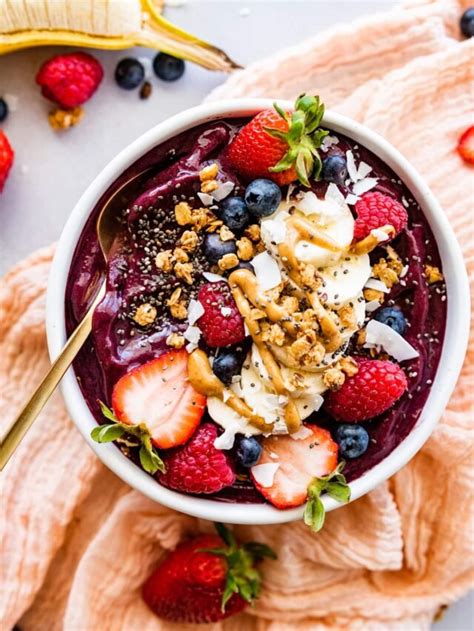 Acai Bowl Recipe How To Make Your Own Acai Bowl