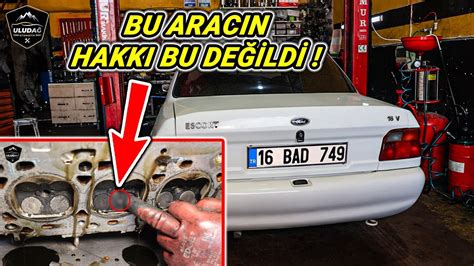 MOTOR REKTEFİYE İSTEYEN ARACA SEGMAN ATTIK Ford Escort 1 6 Motor