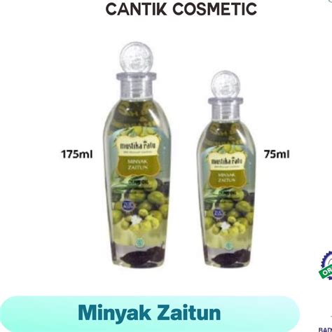 Jual Mustika Ratu Minyak Zaitun Minyak Pijat 175 75 Ml Olive Oil Lemon